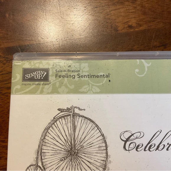 Stampin Up! Feeling Sentimental set of 4 clear mount stamp set - Picture 3 of 6